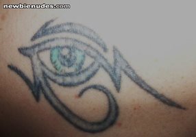 As requested - Eye of Horus Tattoo - But where is it???