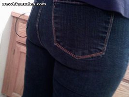 Sweet ass in jeans.