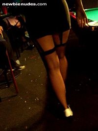 sub slut wife whoring it up at the club......is she sending the right messa...