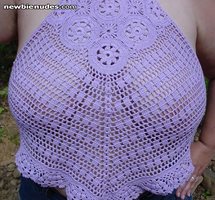 Many of my NN followers have said that you like me in Crochet tops. I love ...