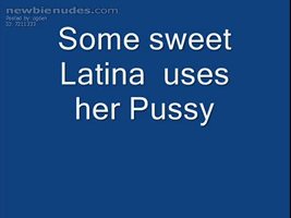 Judge for yourself,about this sweet latina pussy