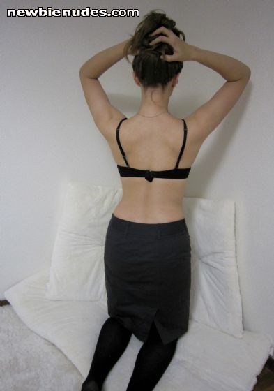 My neck and back. Don't usually think to include them