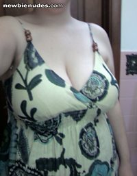 Me in the top of the dress for the wedding, I am attending in August :)