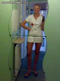 my wife PVC nurse