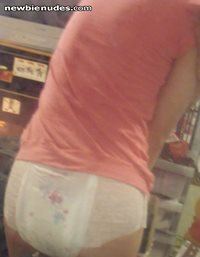 forced to wear diapers to bed  want to see what thay look like after i pee ...