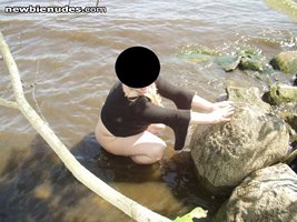 Pissing in the lake :)