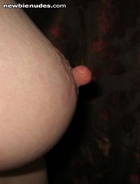 Nipple close up