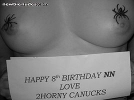 Hope this makes NN's B-Day wishes "CUM" true???