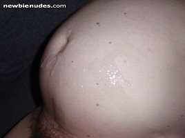 3 guys been cummin on my preggie belly, I just LOVE sex when pregnant