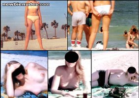 Young shared exhibitionist  wife attracting other guys at various times at ...