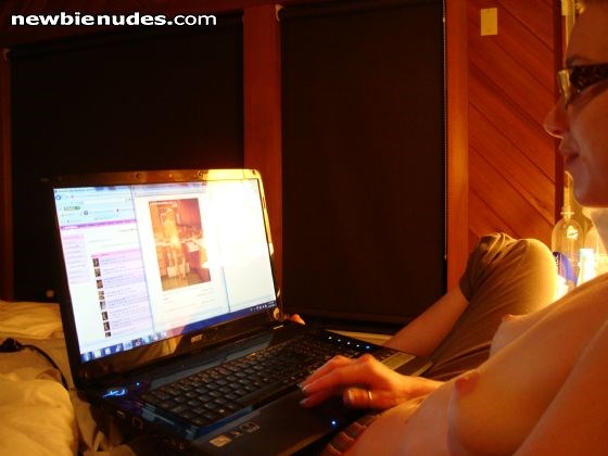 Just gotta give'r her butt plug and we're ready to go...