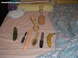 Her pussy toys