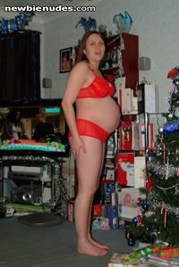 38 weeks pregnant, :) Merry Xmas