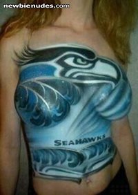 fucked up the last pic the tit is mine this is not go hawks
