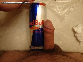 Hubby soft vs redbull.  got the idea from hotnfuncouple...how does he compa...