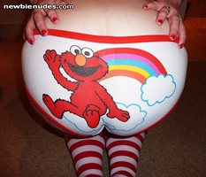 Who wants to tickle Elmo? ;-)