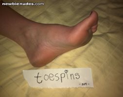 please verify! kisses to all you foot lovers!