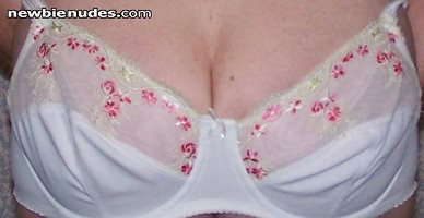My new 14E bra for a friend. Im going to shoot a load of CUM in it first. T...