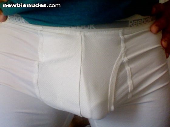 me in some of my rugby gear... I hate spandex... usually free ball it!