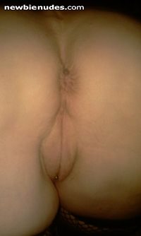 My swollen pussy after a good fucking from hubby.