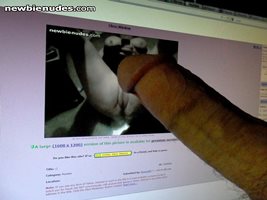 blueyes89 tribute: My fat cock pleased to see blueyes89 soaking wet pussy. ...