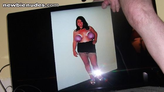 Tribute to UKhousewifeAnne! She tied her tits up for me so I wanted to say thanks!