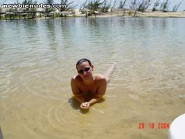 I love summer ... nude beach picture ... do you think I'm sexy?