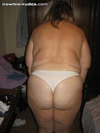 lady in white panties