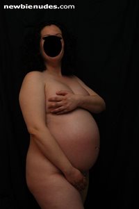 Wife when she was pregnant.