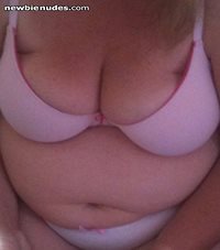 My wife's very fuckable big tits and belly, looking to hear from ladies,cou...