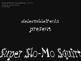 "Super Slo-Mo Squirt"  (recorded at high-speed for optimal detailed HD-reso...