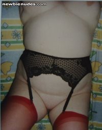 stockings slut,shall i spread them..