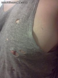Perfect place for a hole, on the nipple