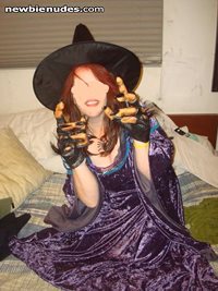 My witches costume!  Happy halloween!