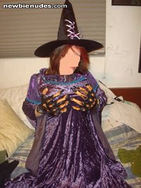 My witches costume, part 2!  Happy halloween!