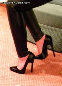 latex and heels