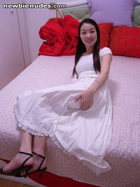 Would you like watch this newly married Chinese girl naked?