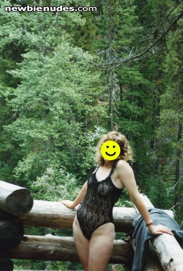 Hiking in Lingerie in Manning