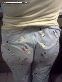 Ass eating up my pj's lol!