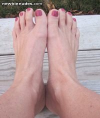 Do you like to look at my feet? Mrs. C