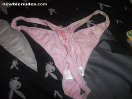 you asked for undies in the pussy here they are before they went in
