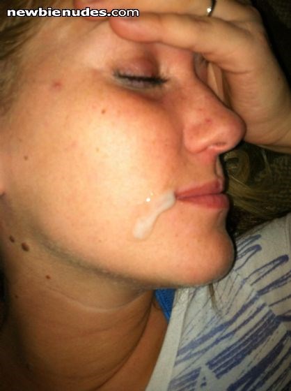 cum. couldnt swallow it all