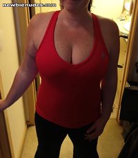 Boobs to die for.  I'm so lucky to have this sexy, loving wife to love - an...