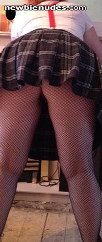 School girl Lily has been very naughty... I think she needs a spanking...
