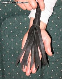 My handmade mini flogger, great for intimate work