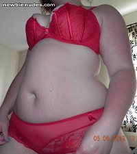 Sexy red underwear ;)