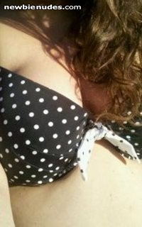 Sunny days and polka dot bikinis. that is what the world needs!