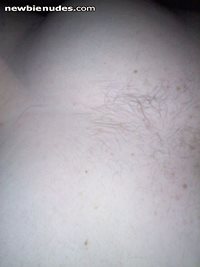 More of My Sexy Hairy BBW Wife's Chest Hair Please Comment if You like it!