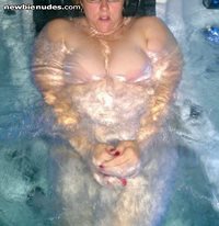 Hot Tub fun who wants to join me ??
