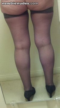 Nylons by request. What should I do?